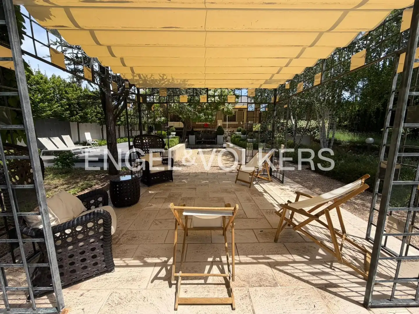 Terraza de Casa o chalet de alquiler en Soto del Real con Aire acondicionado, Calefacción y Jardín privado