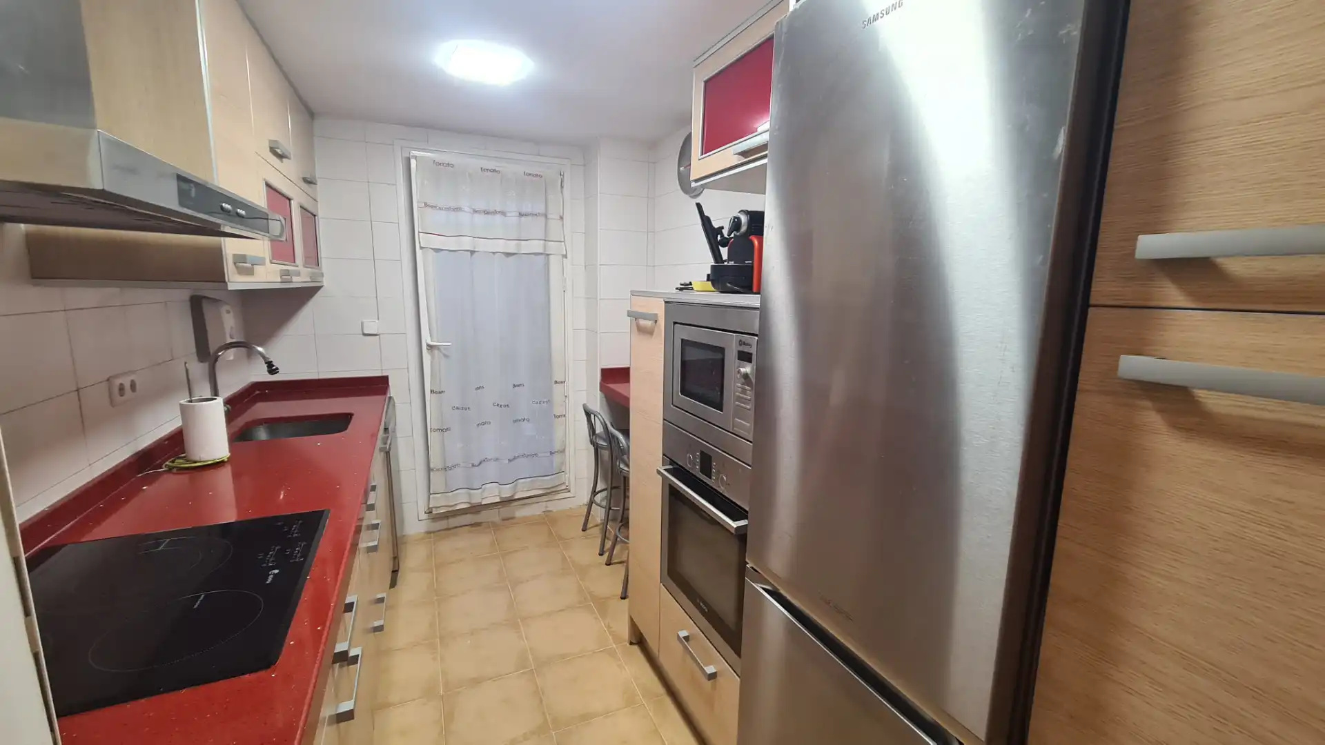 Cuina de Pis de lloguer en Torrejón de Ardoz amb Calefacció, Jardí privat i Parquet