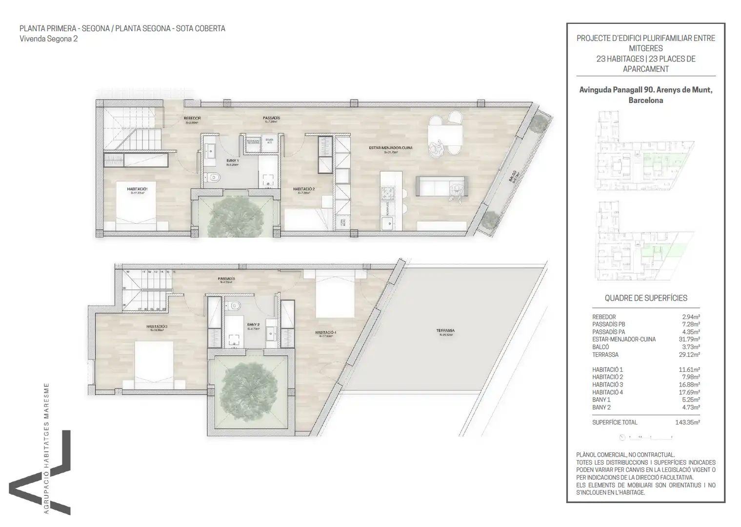 Dúplex con terraza en venta en Avinguda Panagall, imagen 2