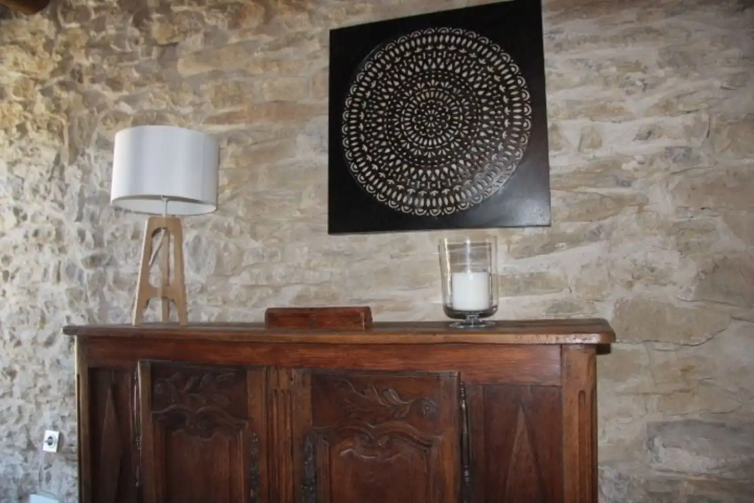 Dining room of Houses for sale in Bierge  with Heating, Private garden and Storage room