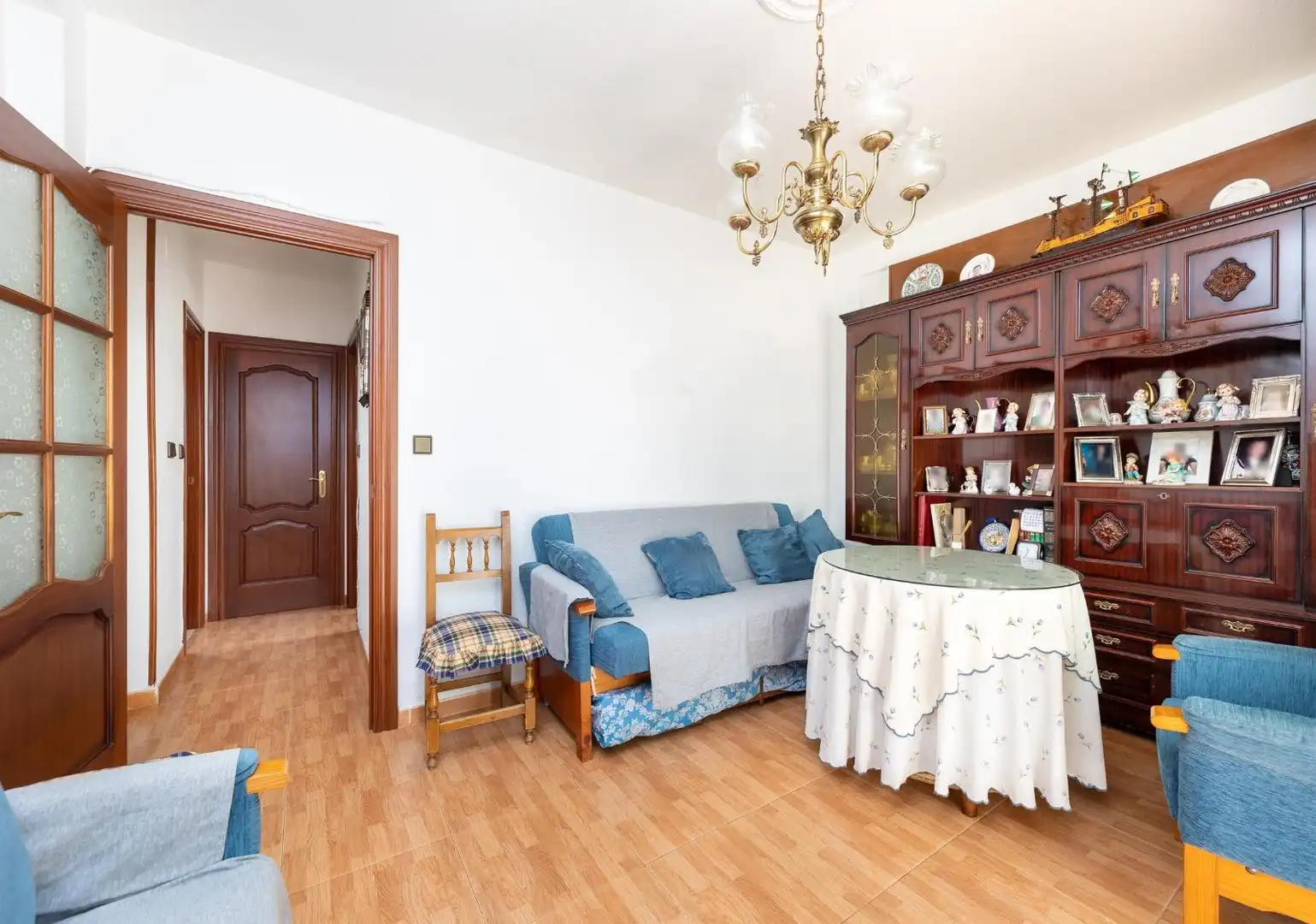 Wohnzimmer von Wohnung zum Verkauf in Granada mit Möbliert und Balkon