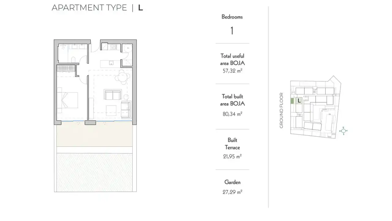 Apartamento con jardín en venta en Castillo Sohail - Myramar, imagen 29