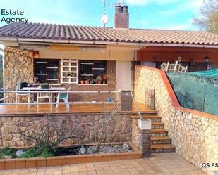 Terrace of Single-family semi-detached for sale in Maçanet de la Selva  with Air Conditioner, Heating and Private garden