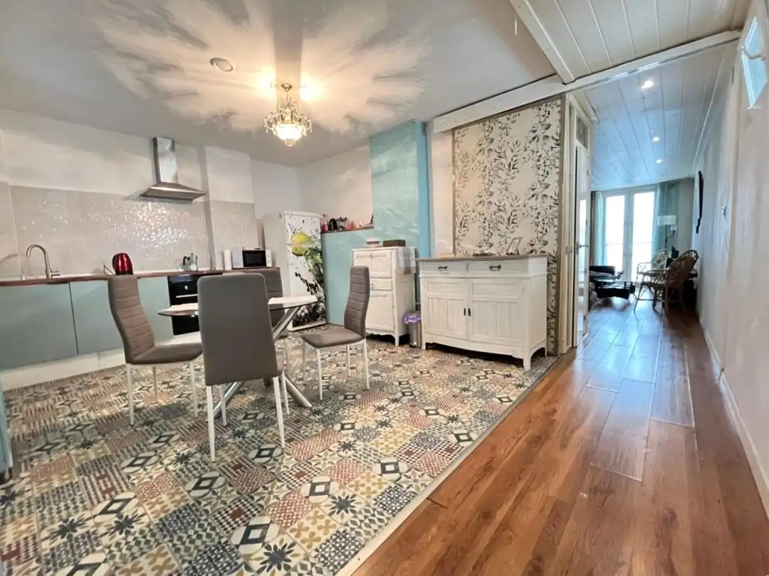 Cocina de Piso en venta en  Pamplona / Iruña con Calefacción y Balcón