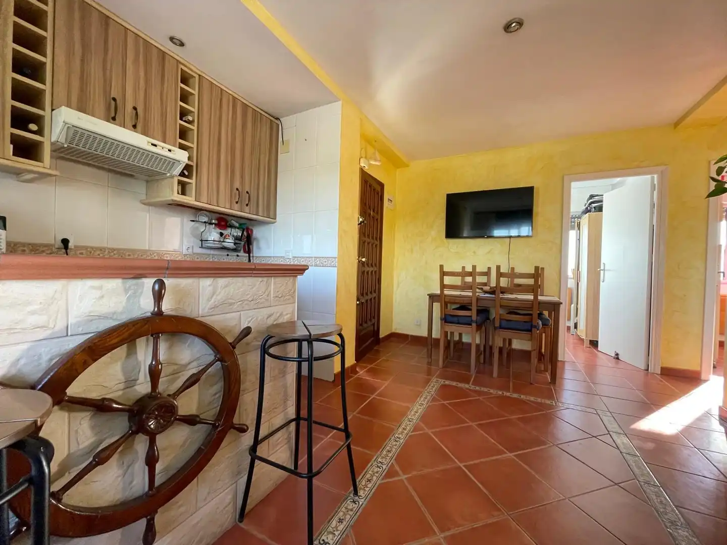 Kitchen of Apartments for sale in El Rompido  with Heating, Terrace and Furnished