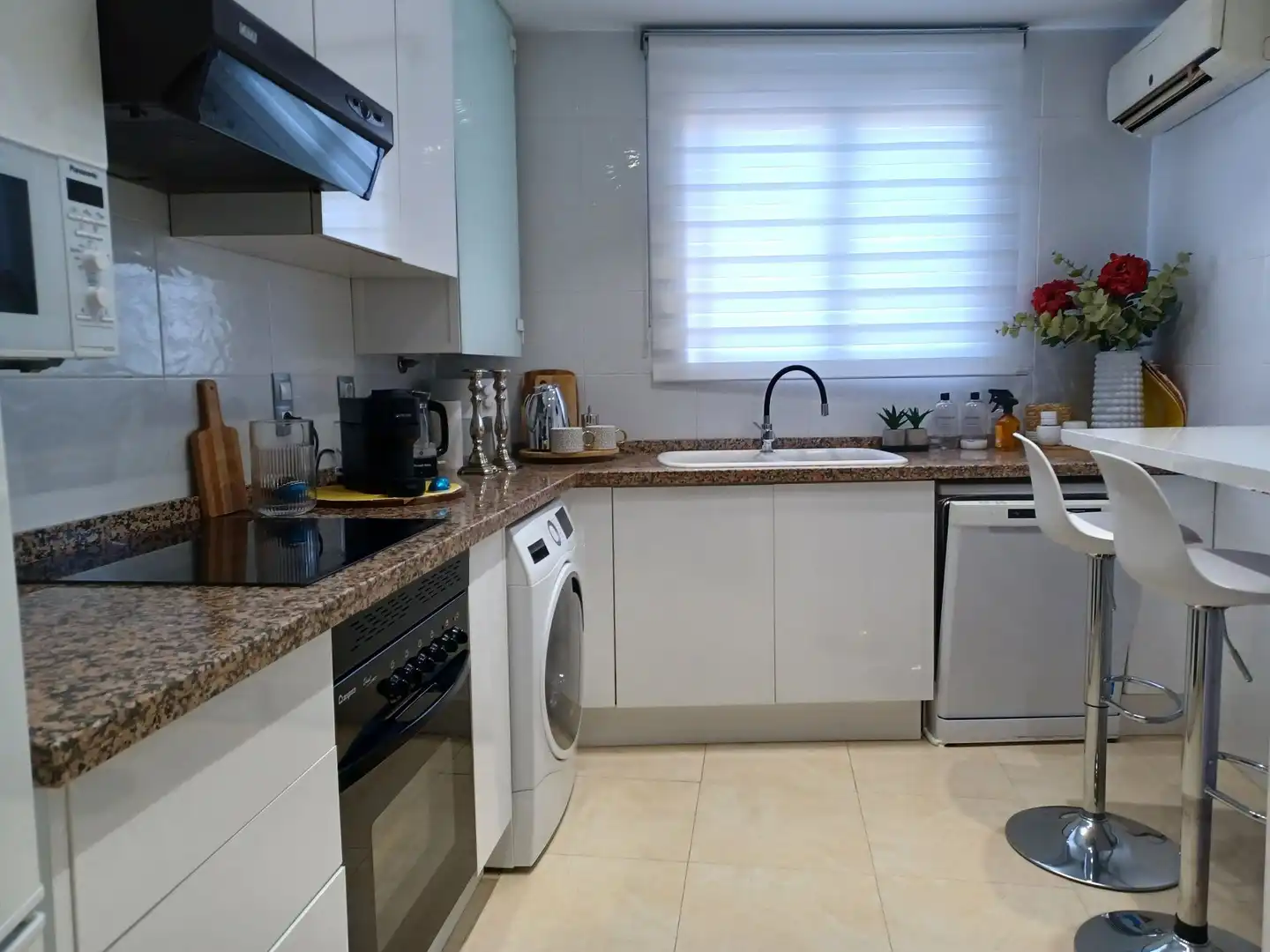 Cocina de Ático en venta en L'Olleria con Aire acondicionado, Terraza y Trastero
