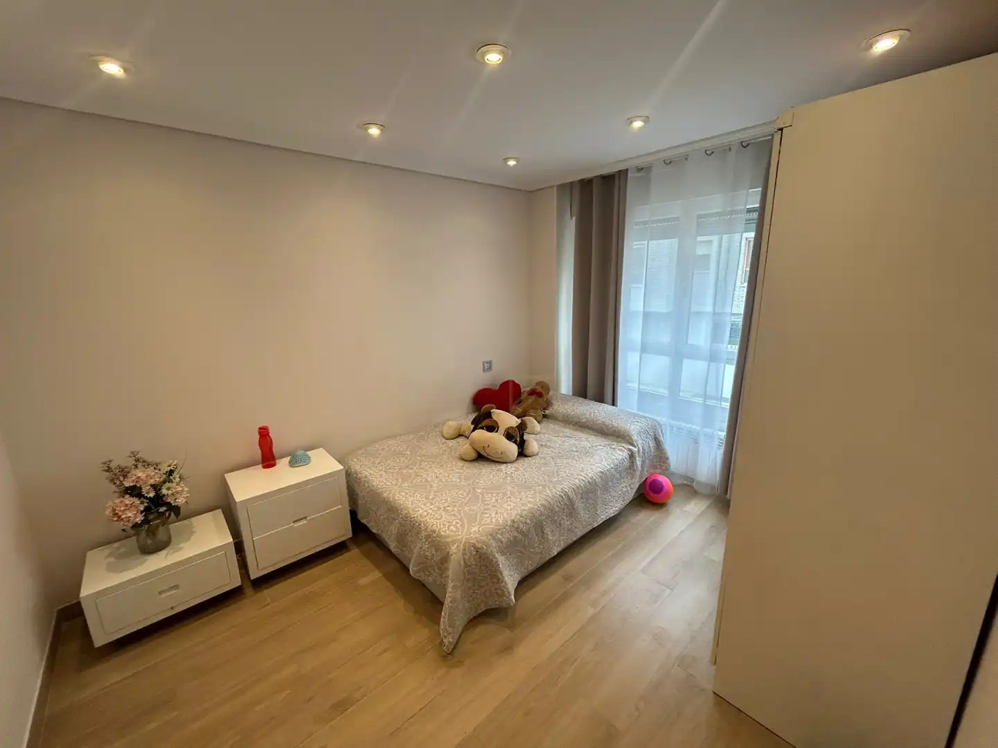 Bedroom of Flat for sale in Cartes  with Heating and Furnished