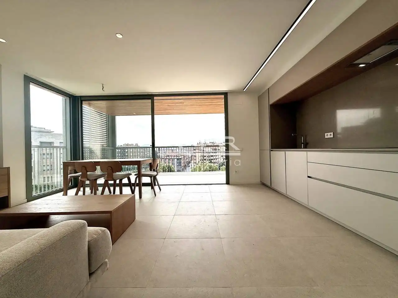 Sala de estar de Piso de alquiler en Vic con Calefacción, Terraza y Trastero