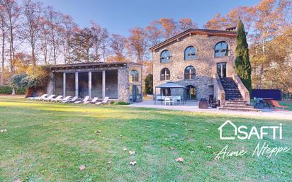 Exterior view of Country house for sale in Sant Joan Les Fonts  with Air Conditioner, Heating and Swimming Pool