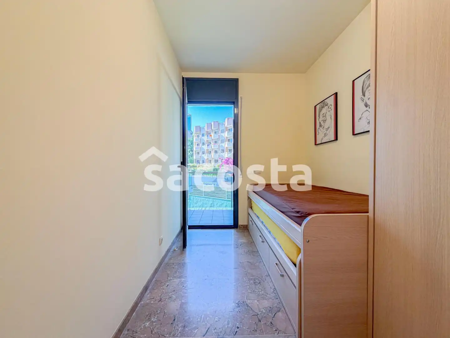 Bedroom of Flat for sale in Lloret de Mar  with Air Conditioner, Heating and Private garden