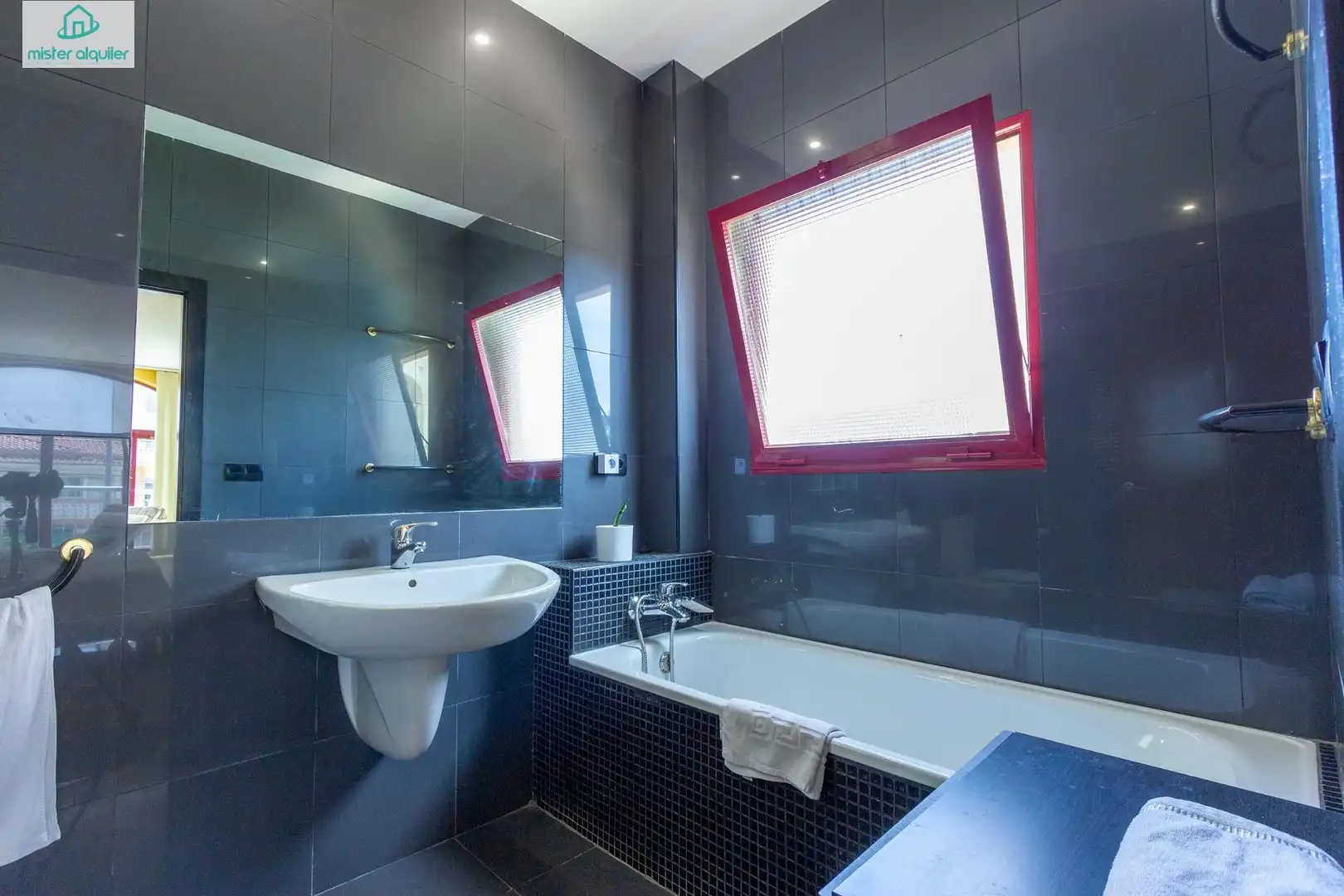 Bathroom of Apartments for rent in El Campello  with Air Conditioner, Terrace and Furnished