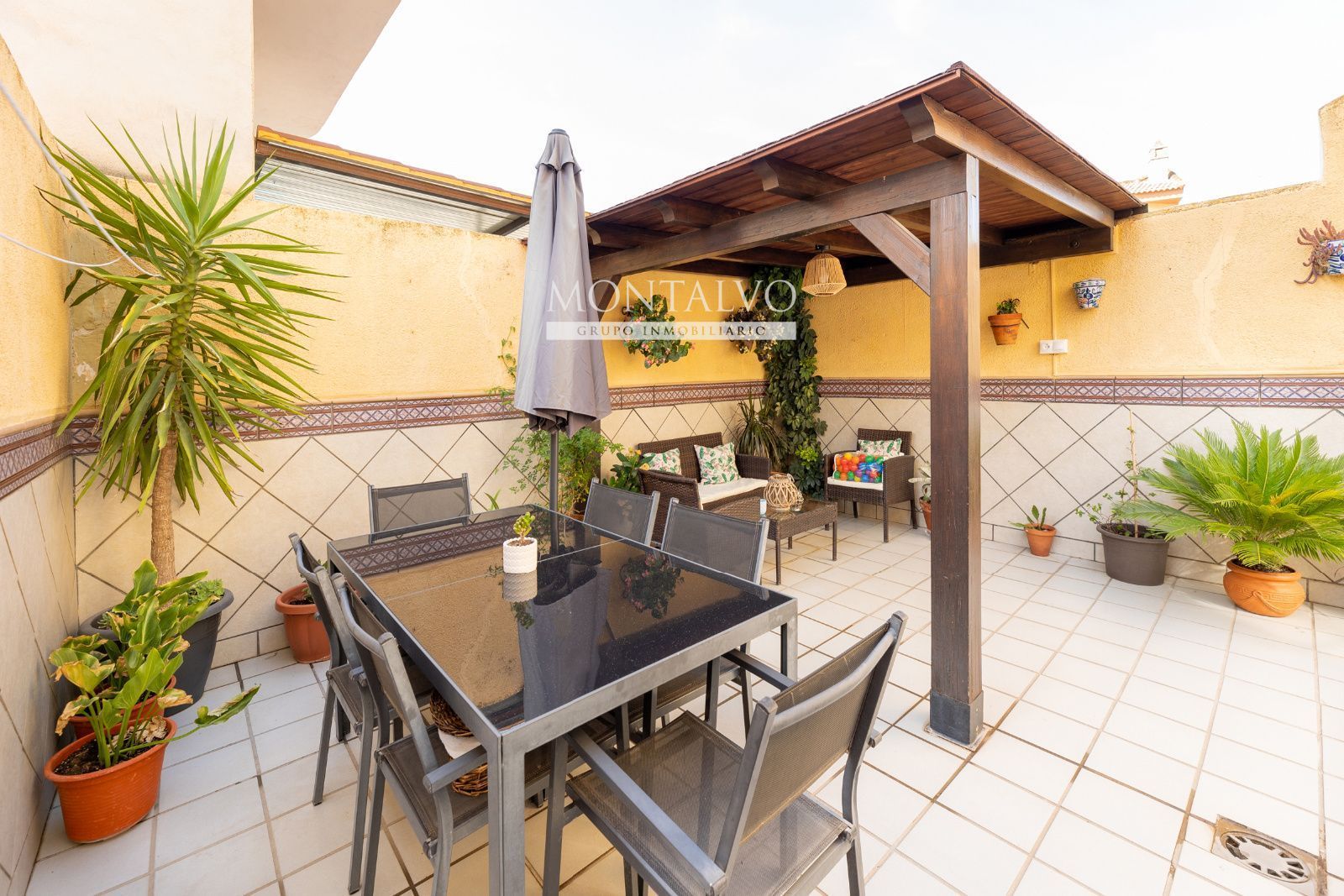 Terrace of Single-family semi-detached for sale in Atarfe  with Air Conditioner, Heating and Terrace