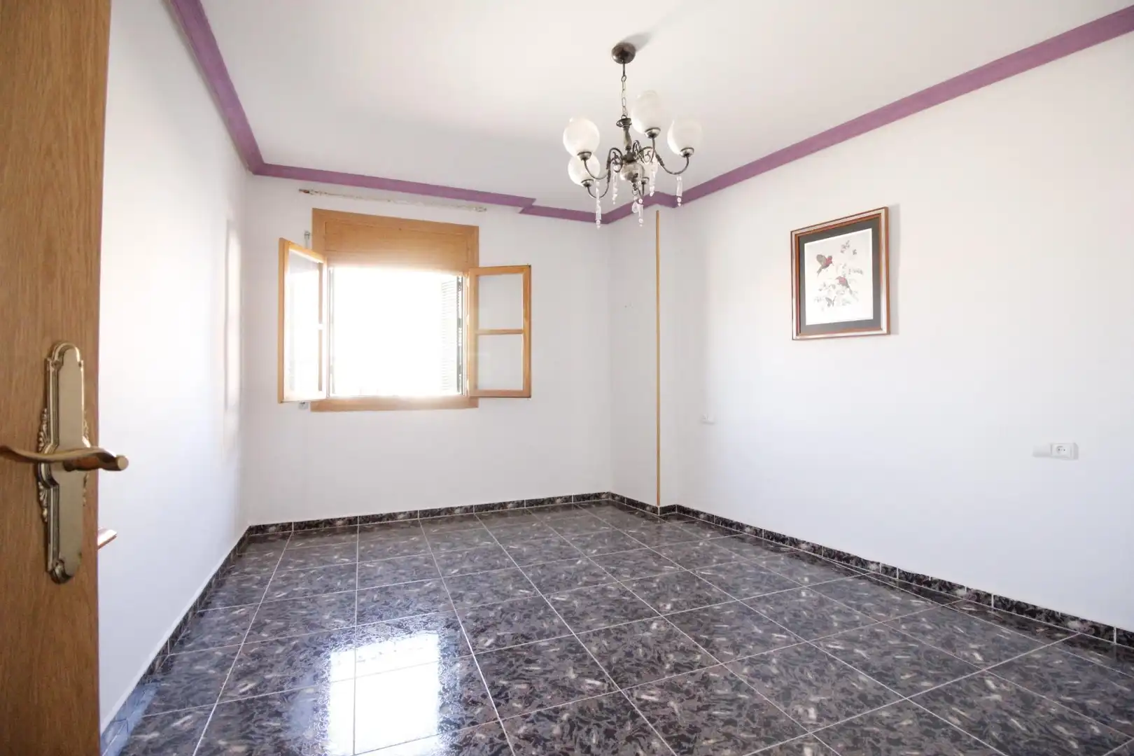 Menjador de Casa o xalet en venda en Baza amb Calefacció i Balcó