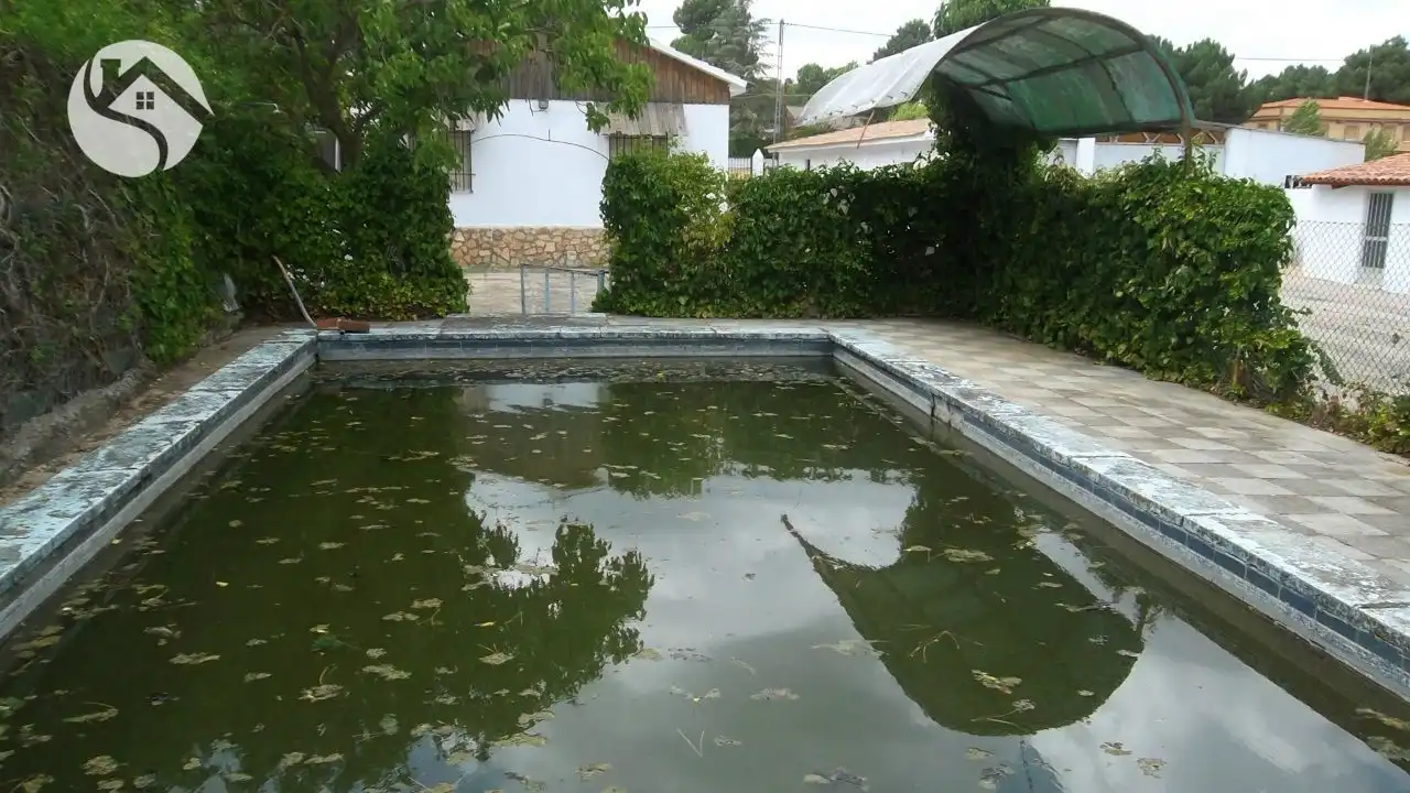 Piscina de Casa adosada en venda en Fuentenava de Jábaga amb Calefacció i Piscina