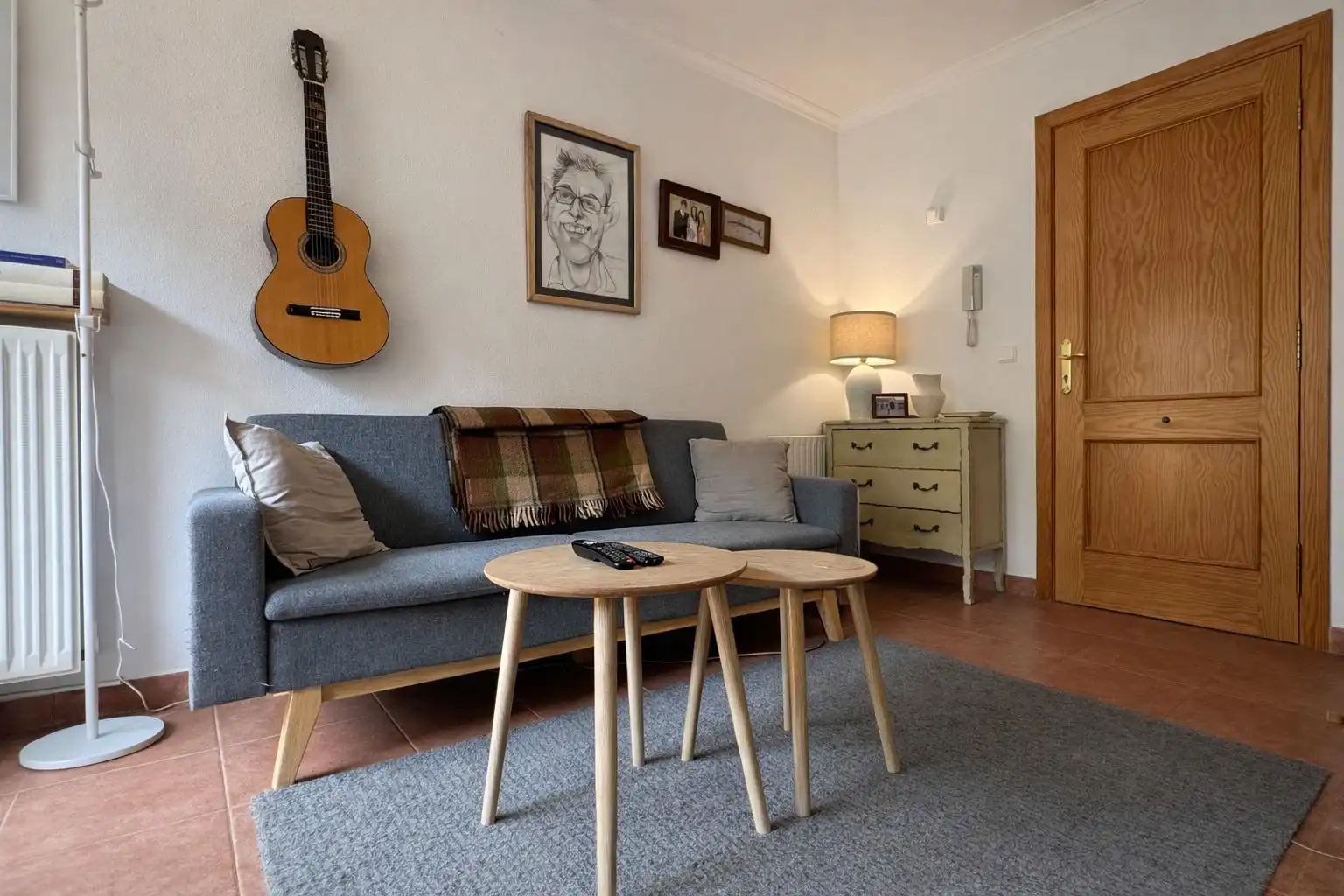 Sala de estar de Apartamento en venta en Ruiloba con Calefacción y Jardín privado