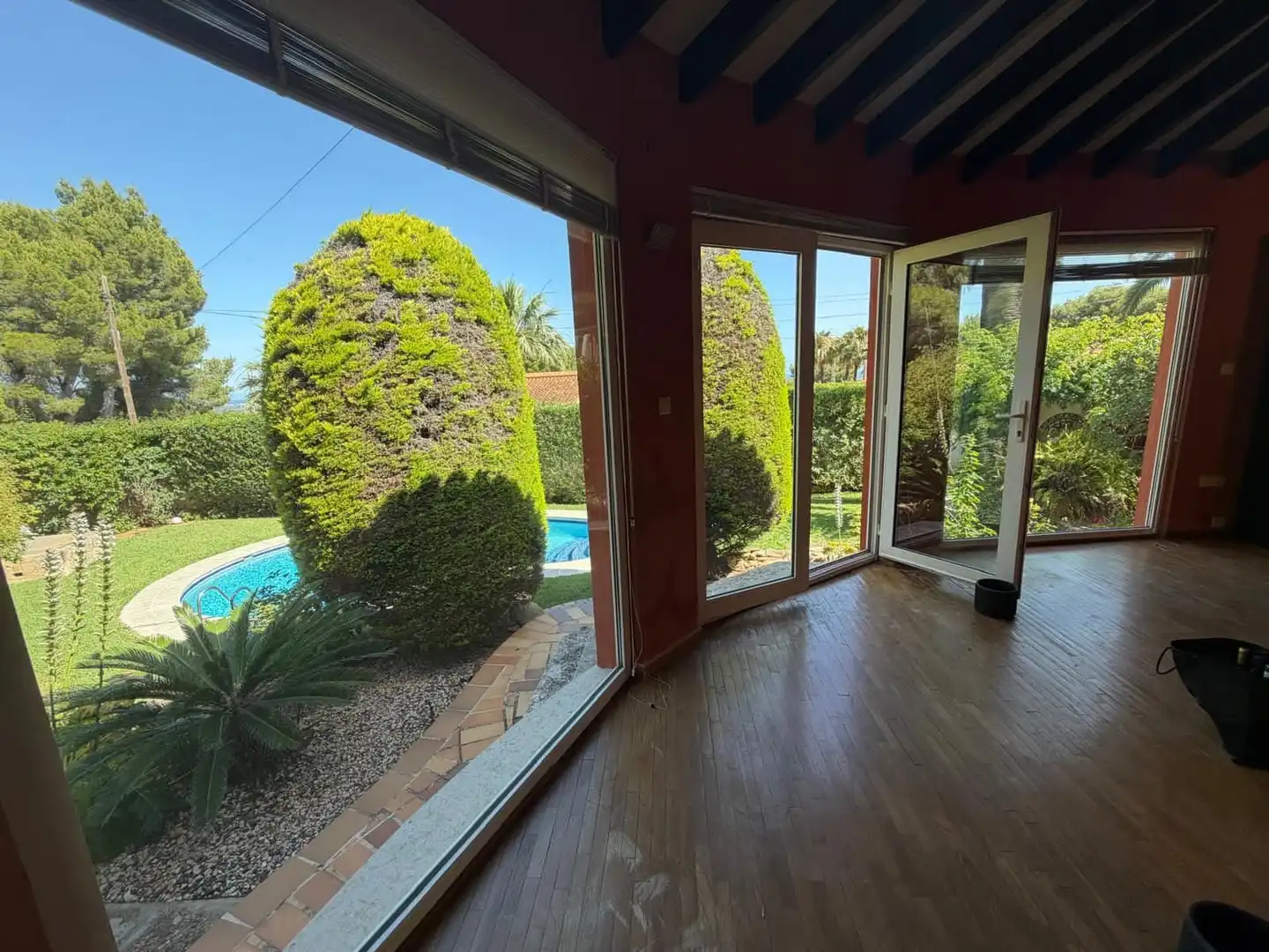 Garden of Houses for sale in Dénia  with Air Conditioner, Private garden and Terrace