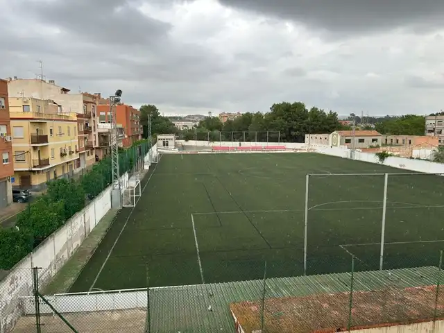 Vista exterior de Piso en venta en Murcia con Aire acondicionado y Balcón