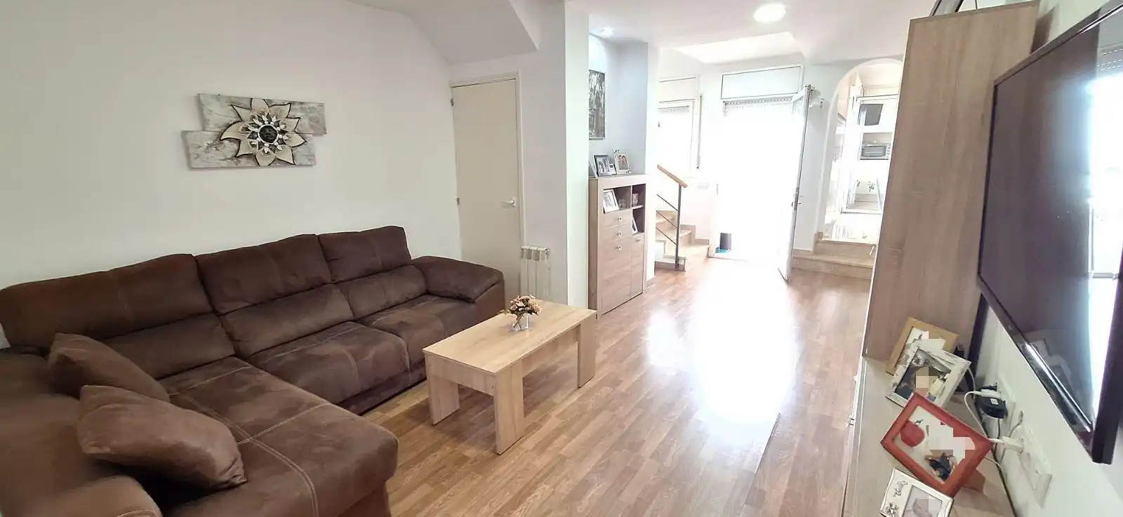 Sala d'estar de Casa o xalet en venda en Sabadell amb Calefacció, Terrassa i Traster