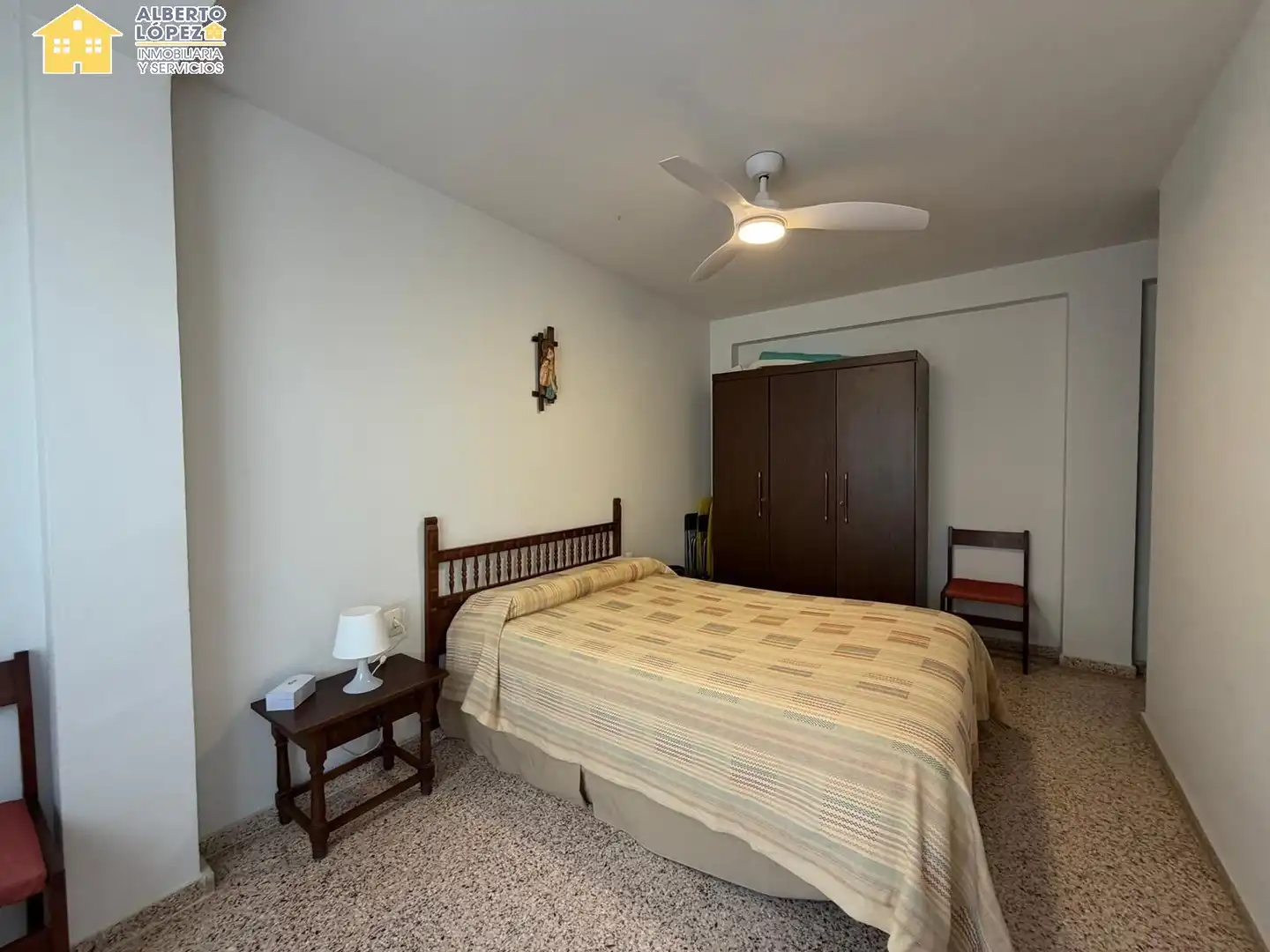 Bedroom of Flat for rent in Elche / Elx  with Terrace, Furnished and Balcony