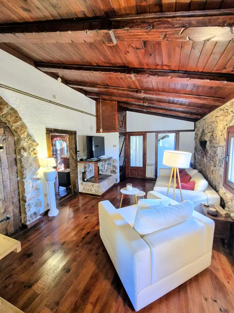 Sala de estar de Casa o chalet de alquiler en Sa Pobla con Calefacción, Jardín privado y Terraza