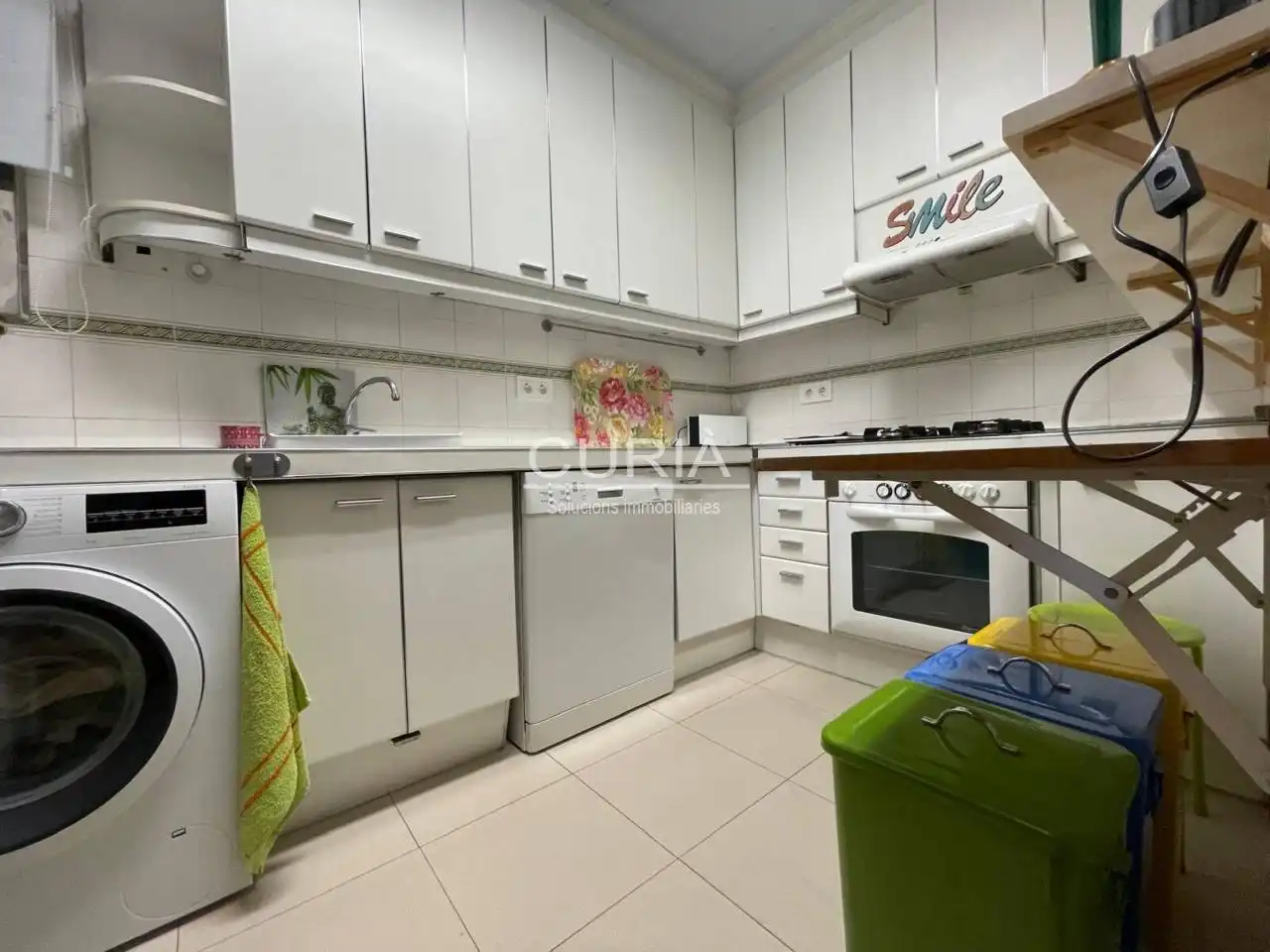 Kitchen of Flat for rent in Lleida  with Air Conditioner, Heating and Furnished