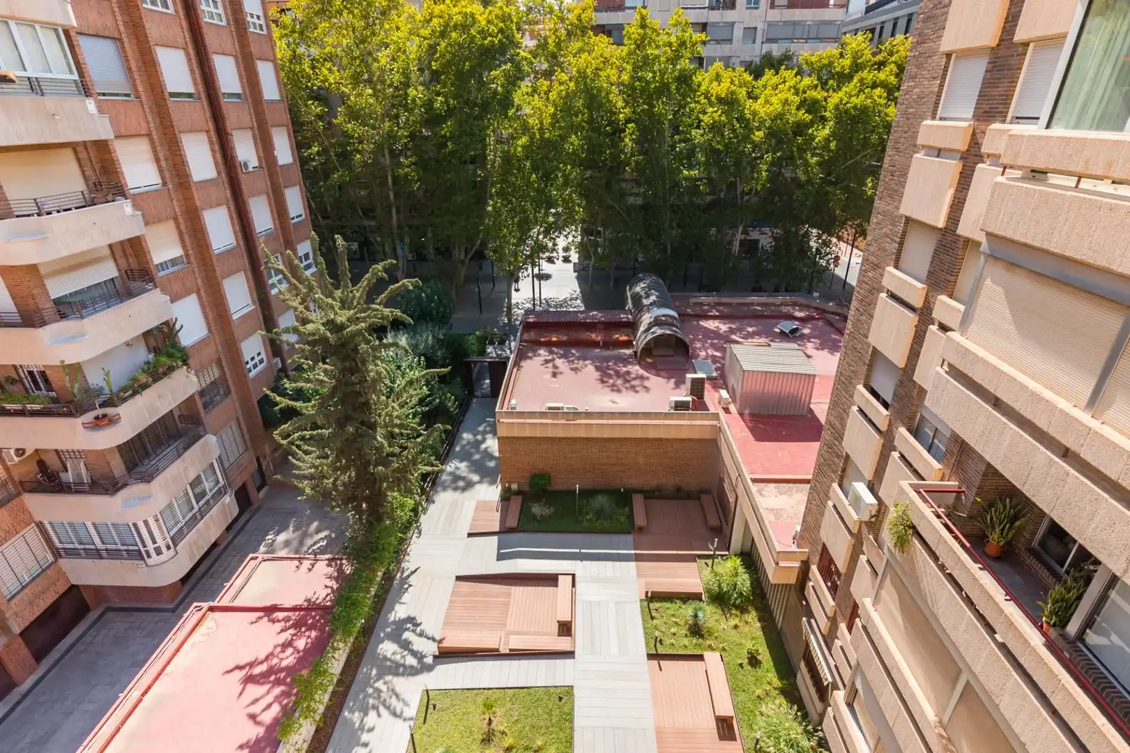 Vista exterior de Pis en venda en Murcia amb Aire condicionat i Terrassa