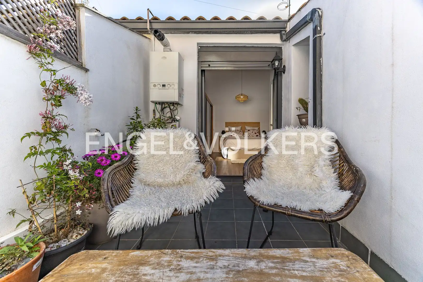 Terraza de Dúplex en venta en Rubí con Calefacción, Parquet y Terraza