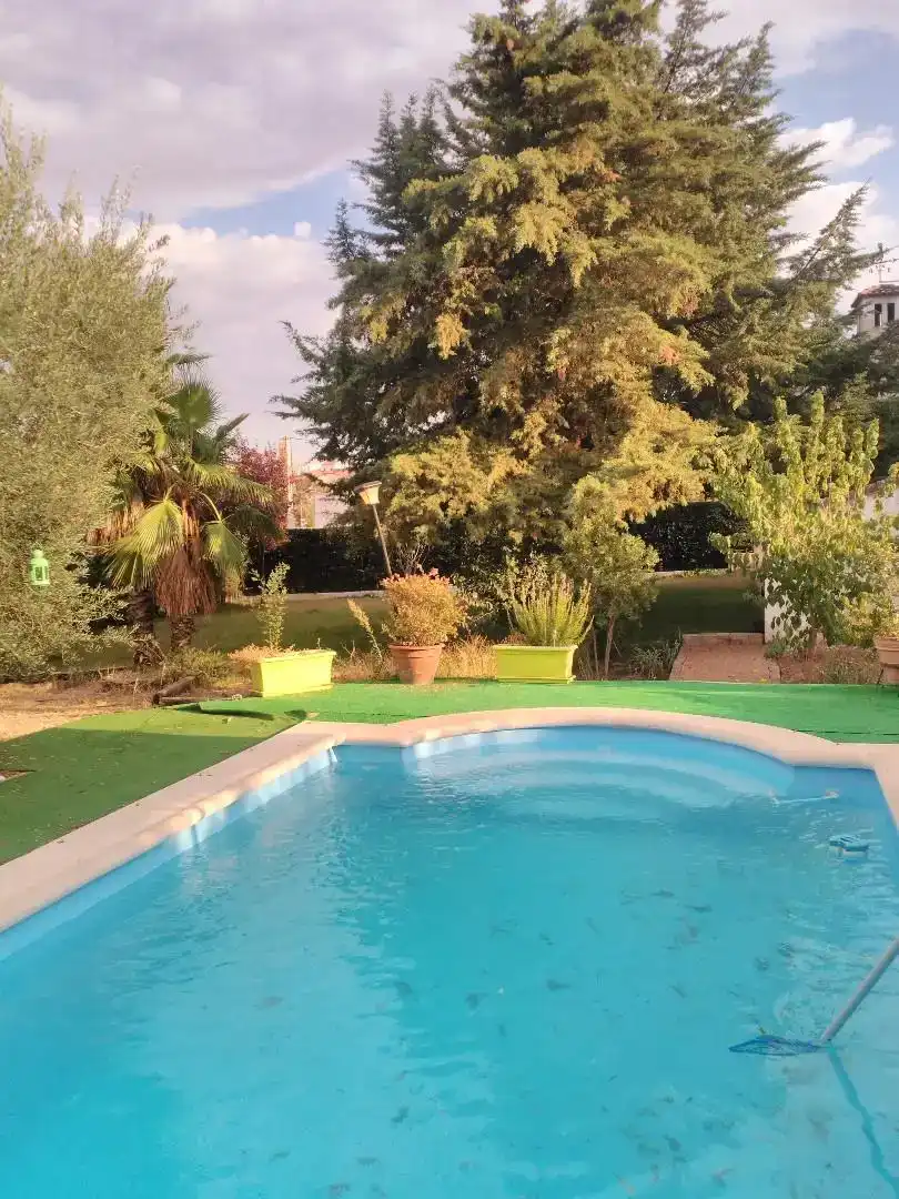 Piscina de Casa o xalet en venda en Valdecaballeros amb Aire condicionat i Piscina