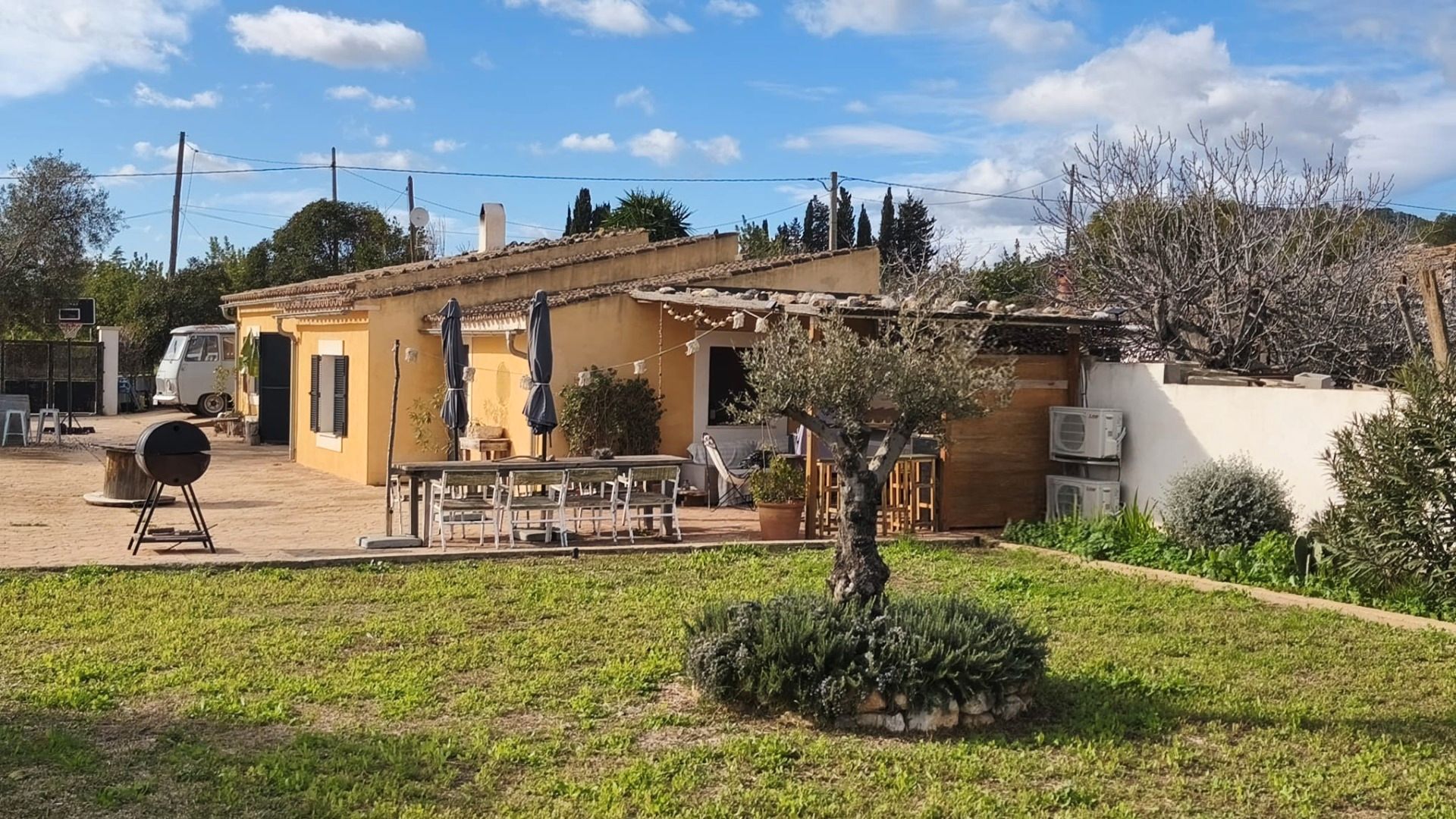 Jardí de Casa o xalet en venda en Binissalem amb Aire condicionat, Jardí privat i Piscina