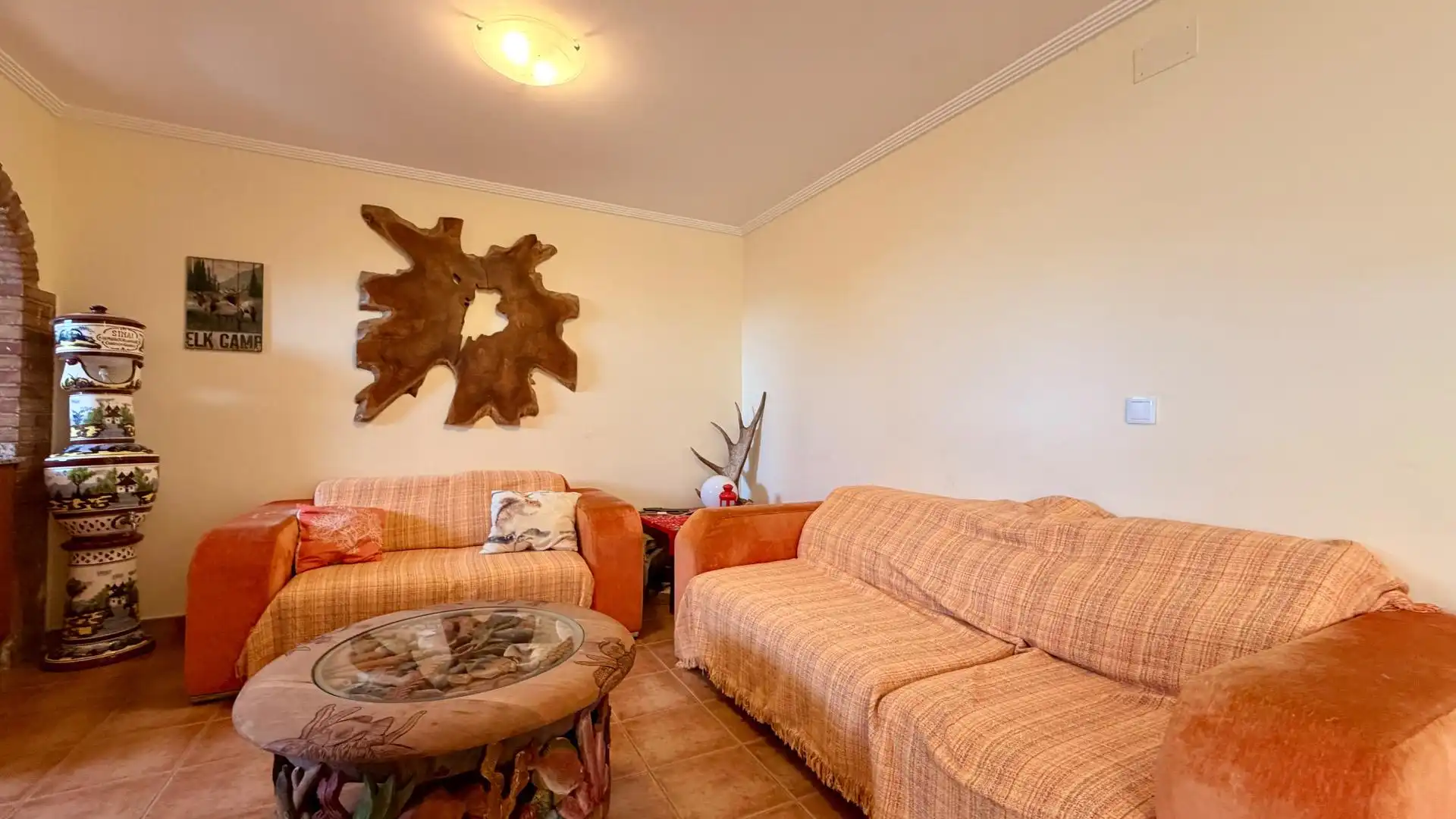 Living room of Houses for sale in Elche / Elx  with Air Conditioner, Heating and Terrace