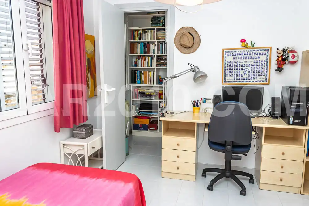 Bedroom of Houses for sale in Garrucha  with Air Conditioner, Heating and Private garden
