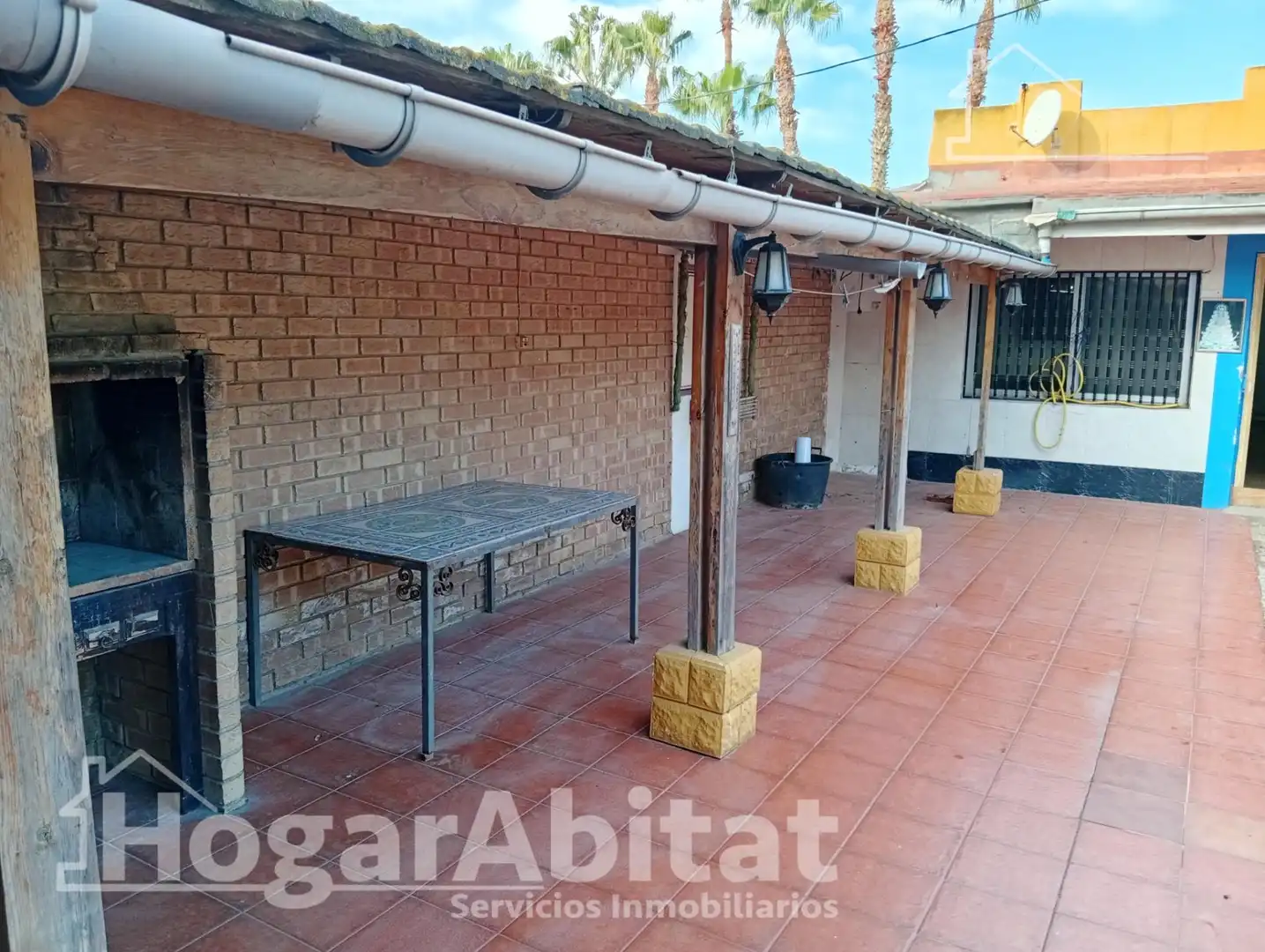 Terrace of Houses for sale in Castellón de la Plana / Castelló de la Plana  with Air Conditioner, Private garden and Terrace