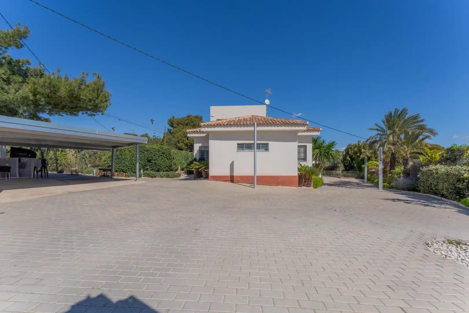 Vista exterior de Casa o chalet en venta en Elche / Elx con Aire acondicionado, Calefacción y Jardín privado