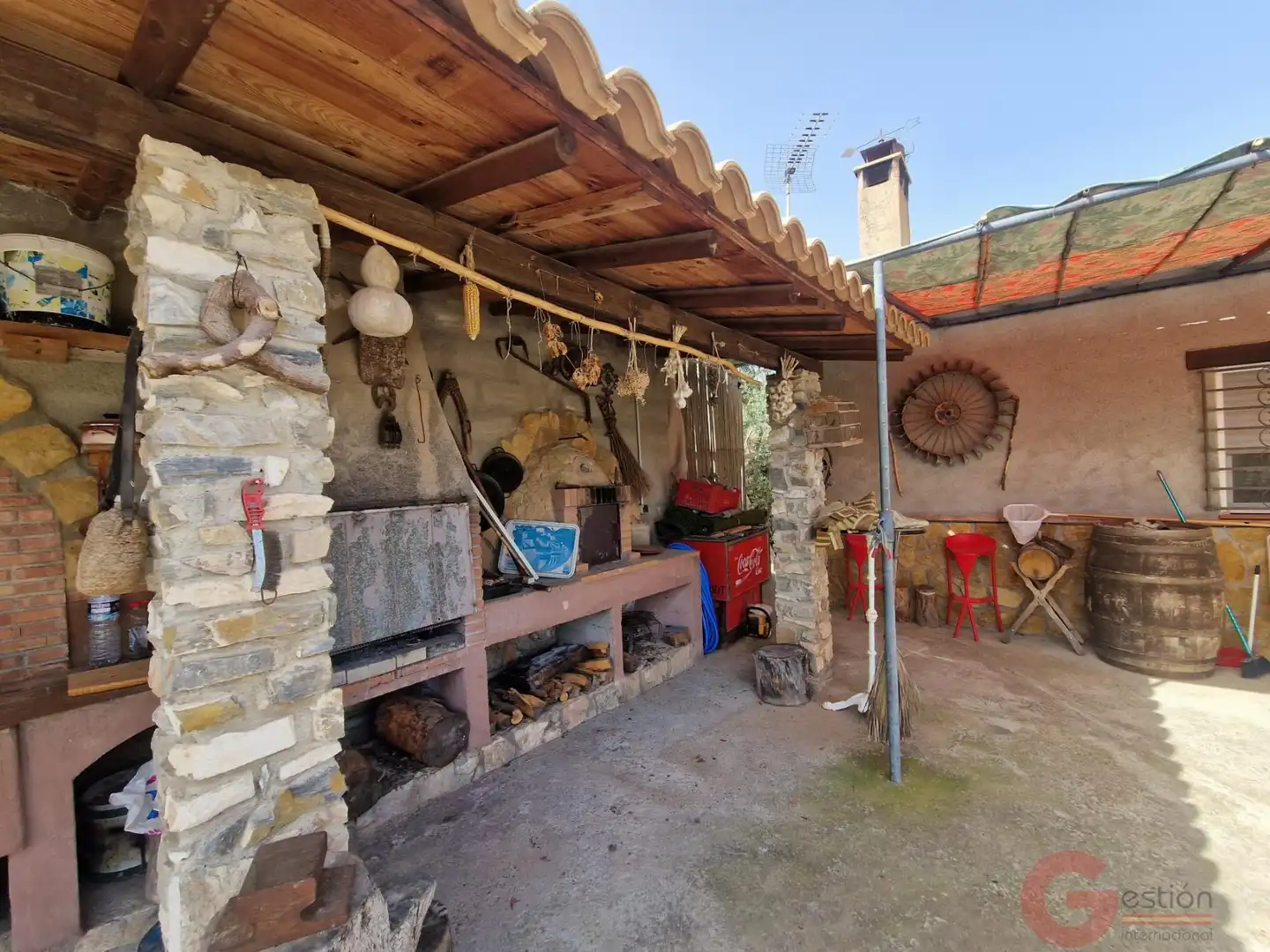 Küche von Country house zum Verkauf in El Pinar mit Terrasse und Schwimmbad