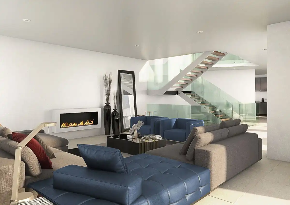 Sala d'estar de Casa o xalet en venda en Marbella