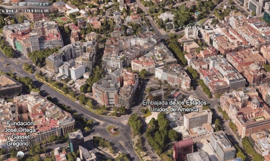 Vista exterior de Pis en venda en  Madrid Capital amb Aire condicionat, Calefacció i Parquet