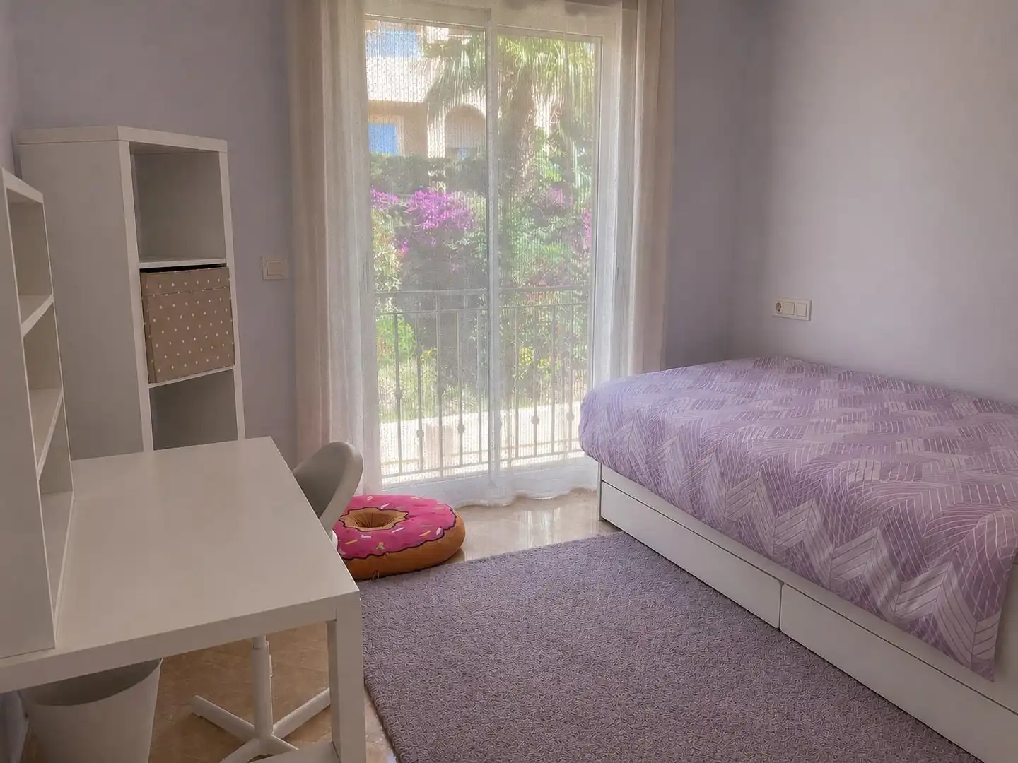 Dormitori de Casa adosada en venda en Ojén amb Aire condicionat, Jardí privat i Terrassa