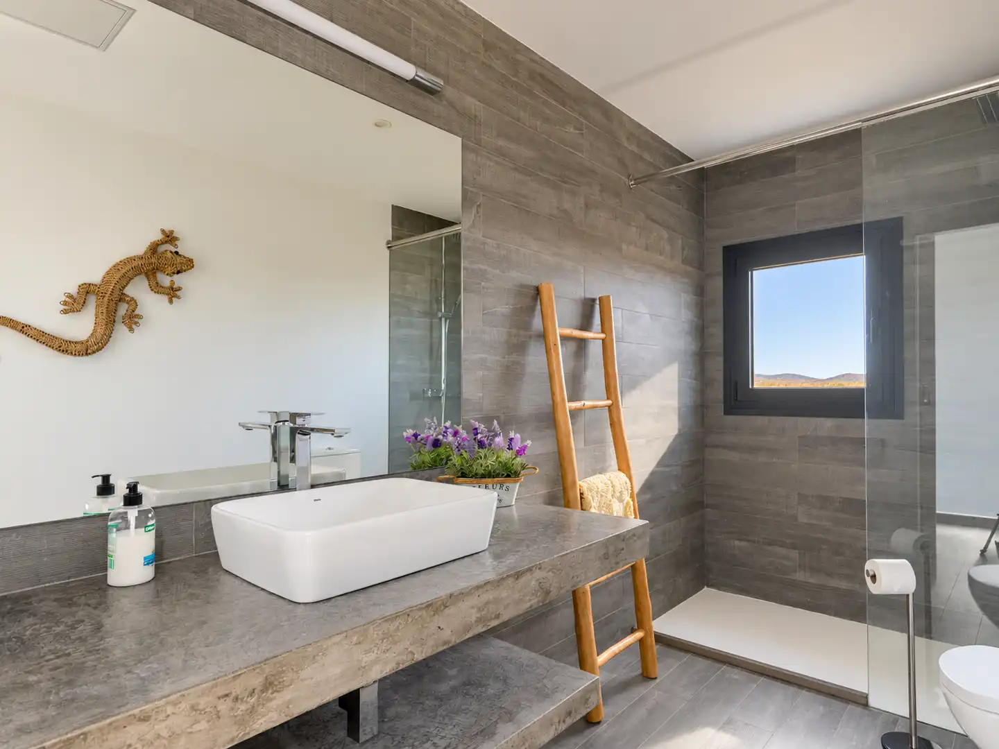 Baño de Casa o chalet en venta en La Oliva con Jardín privado, Terraza y Trastero