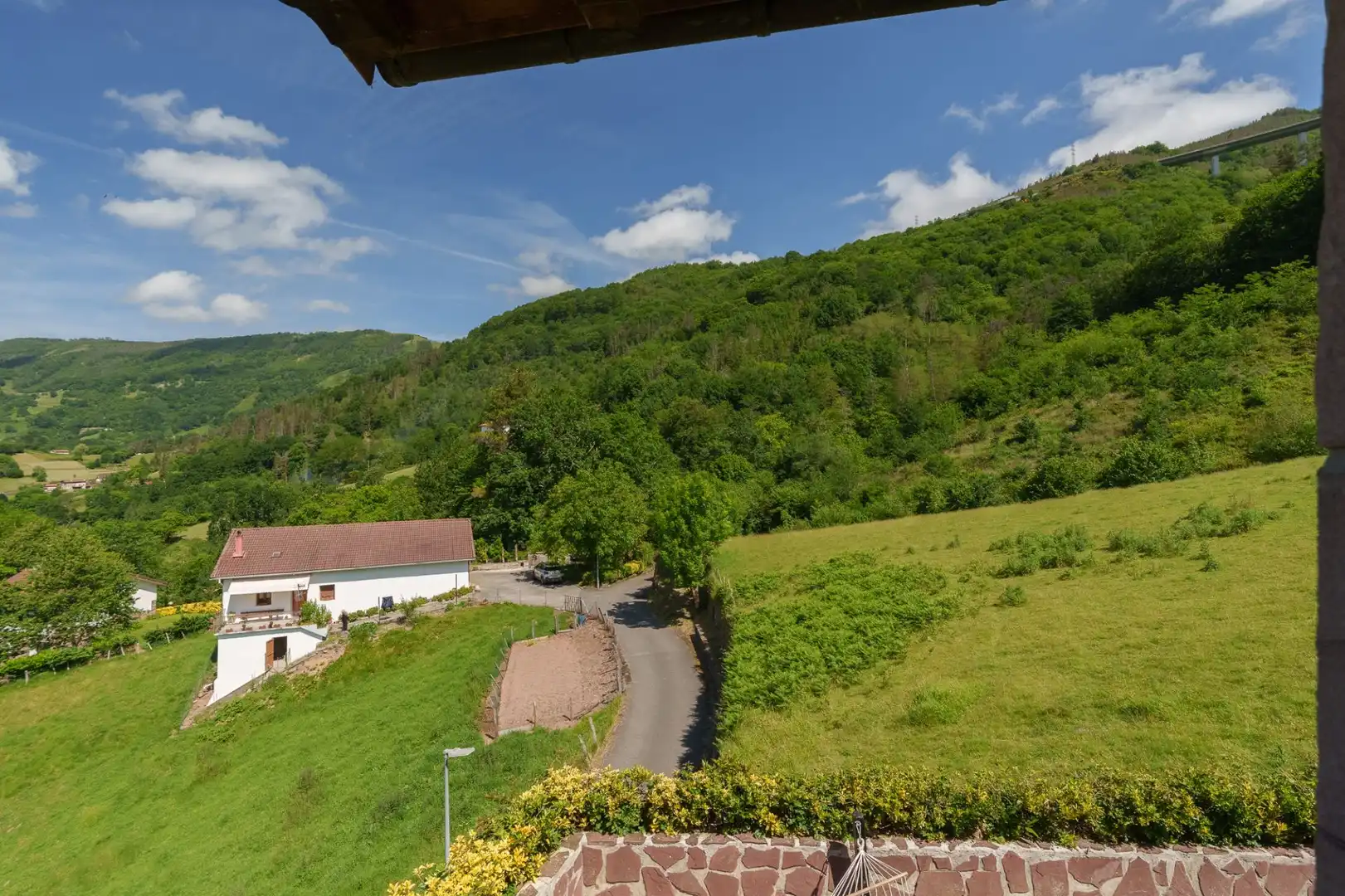 Vista exterior de Casa o chalet en venta en Elduain con Calefacción, Trastero y Amueblado