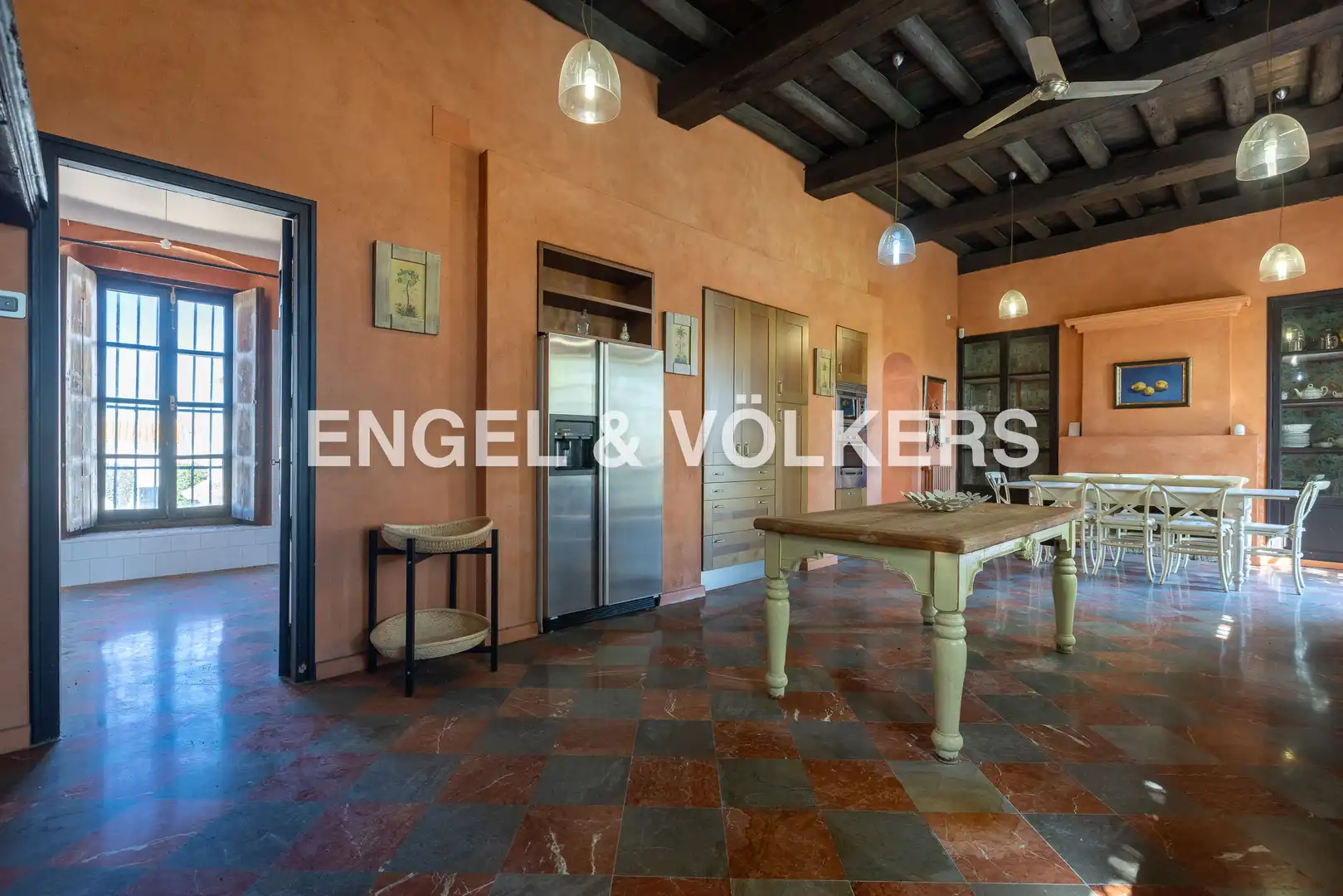 Cocina de Casa o chalet en venta en Carmona con Calefacción, Jardín privado y Terraza