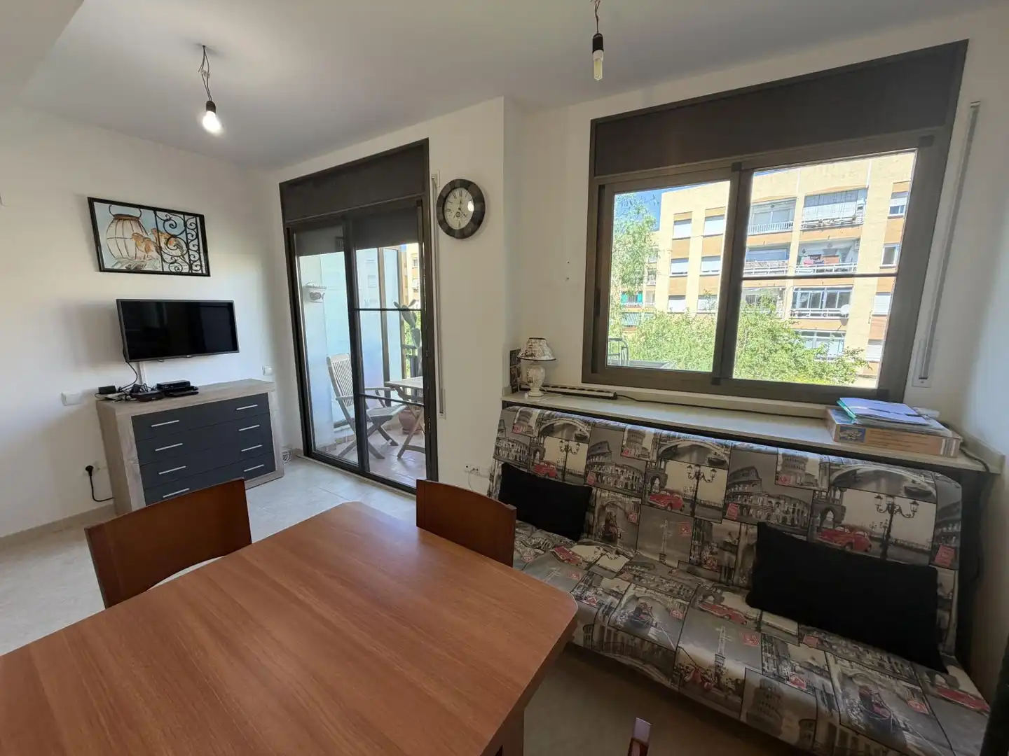 Sala de estar de Apartamento en venta en La Ràpita con Aire acondicionado, Calefacción y Terraza