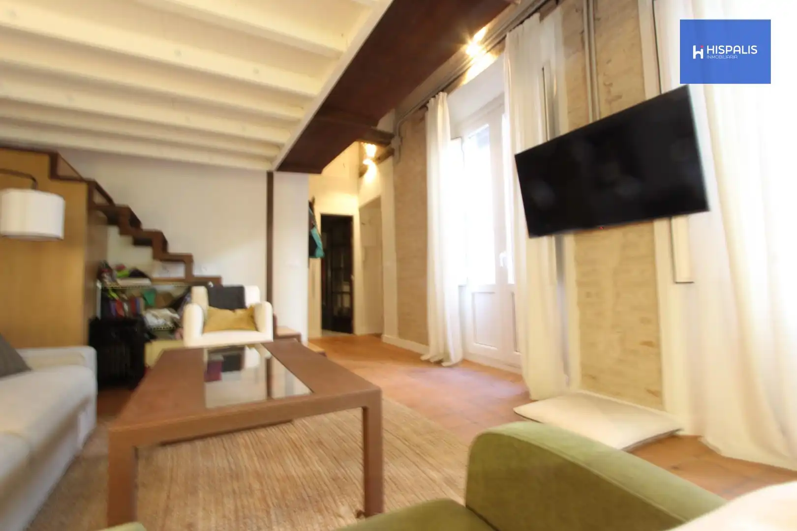 Wohnzimmer von Loft zum Verkauf in Sevilla mit Klimaanlage und Heizung