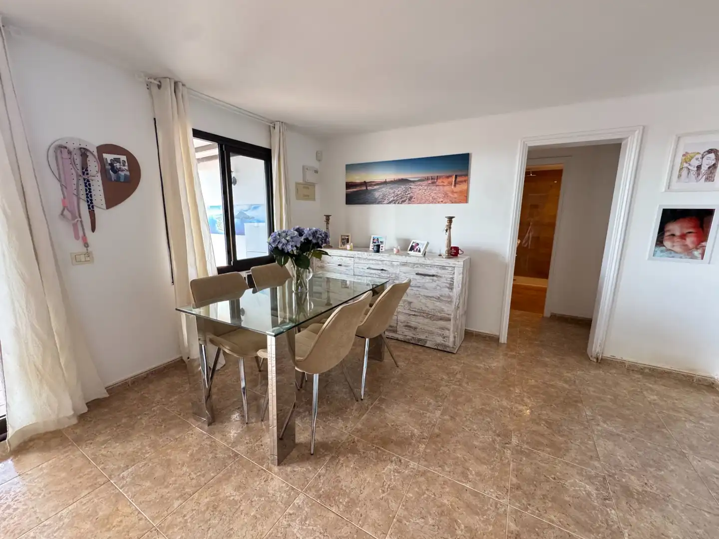 Comedor de Casa o chalet en venta en San Bartolomé con Terraza, Piscina y Amueblado