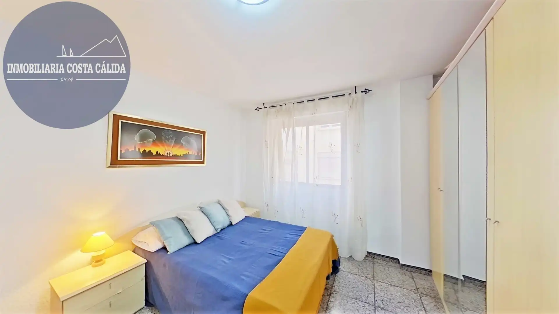 Schlafzimmer von Wohnungen zum Verkauf in Águilas mit Klimaanlage, Heizung und Möbliert