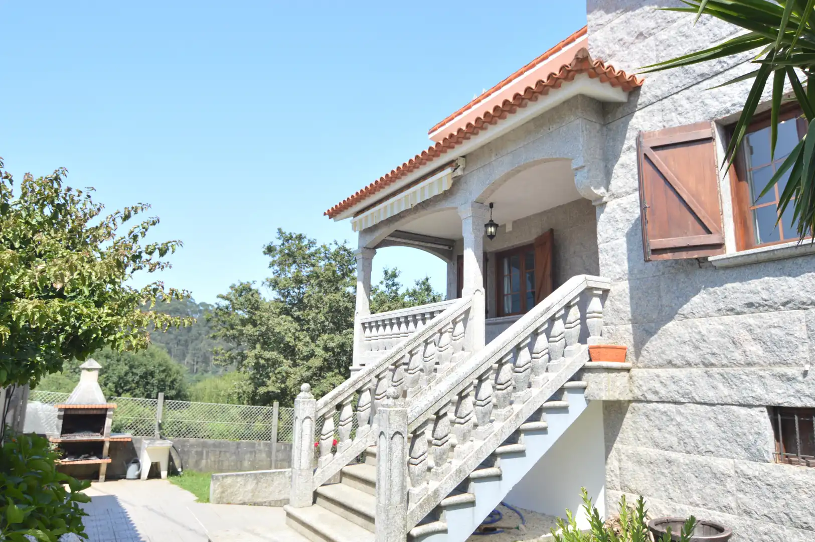 Exterior view of Houses for sale in Sanxenxo  with Heating, Private garden and Terrace