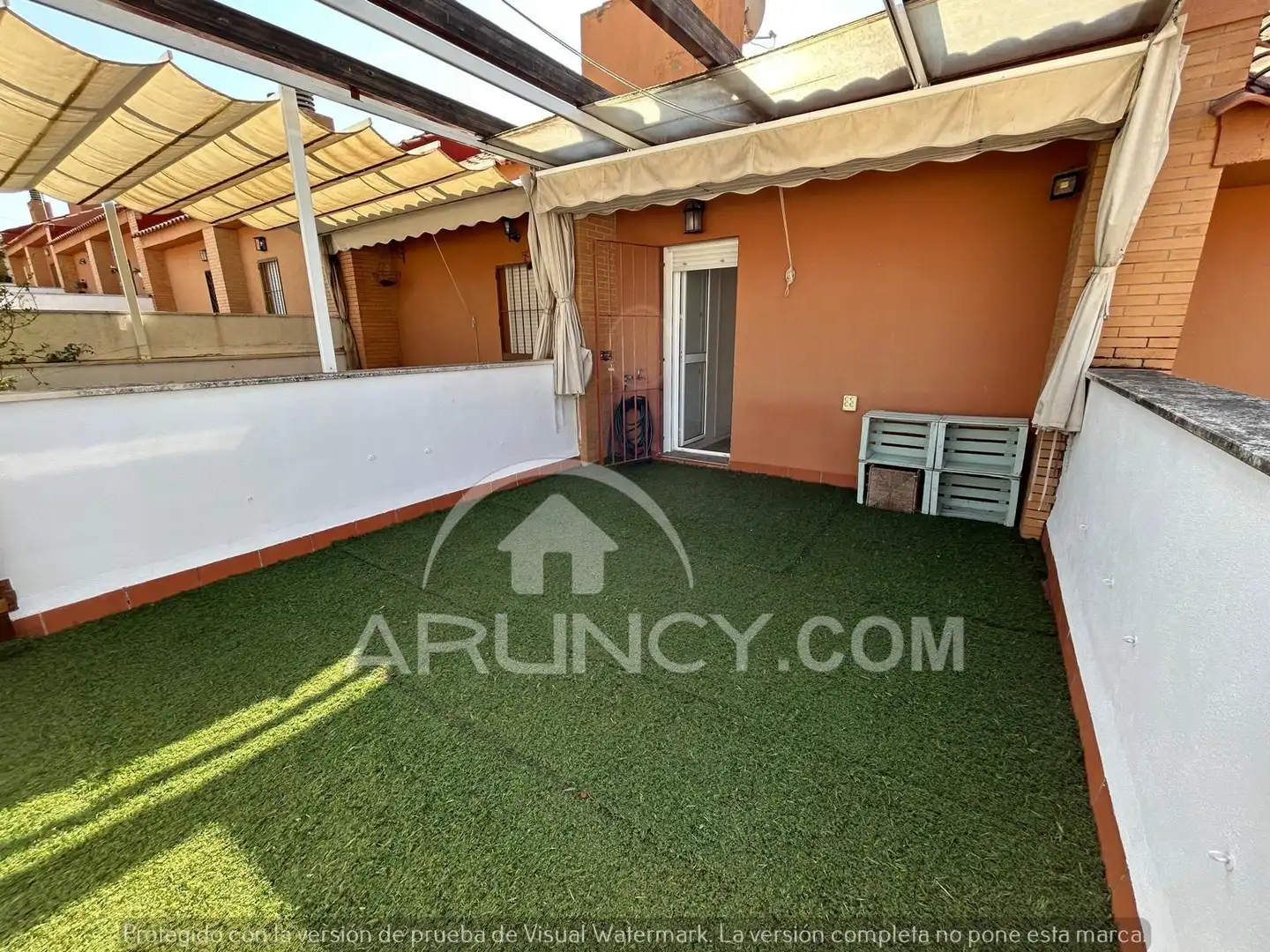 Terraza de Dúplex de alquiler en Alcalá de Guadaira con Aire acondicionado y Terraza