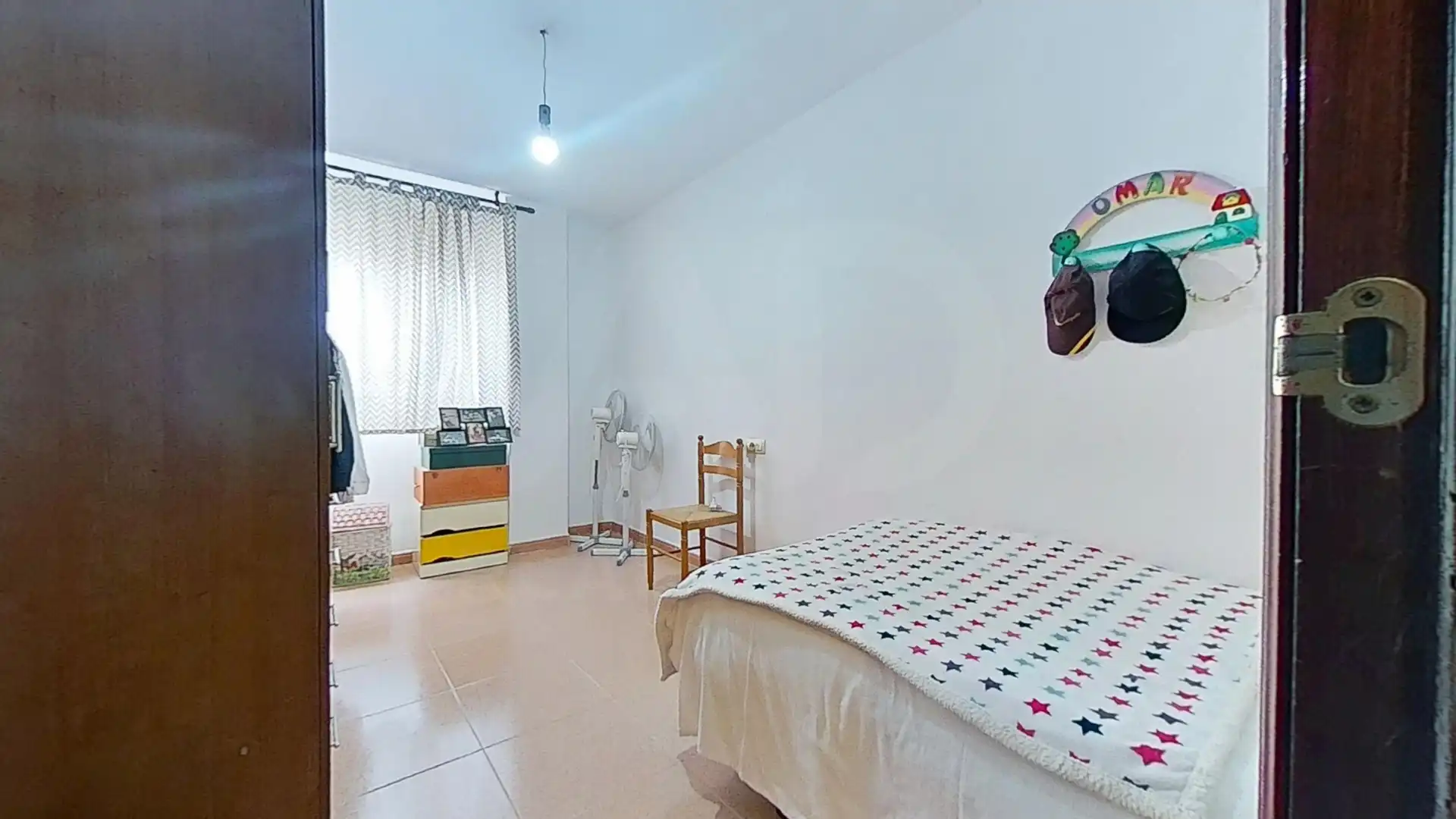 Schlafzimmer von Maisonette zum Verkauf in Castellón de la Plana / Castelló de la Plana mit Klimaanlage, Heizung und Terrasse