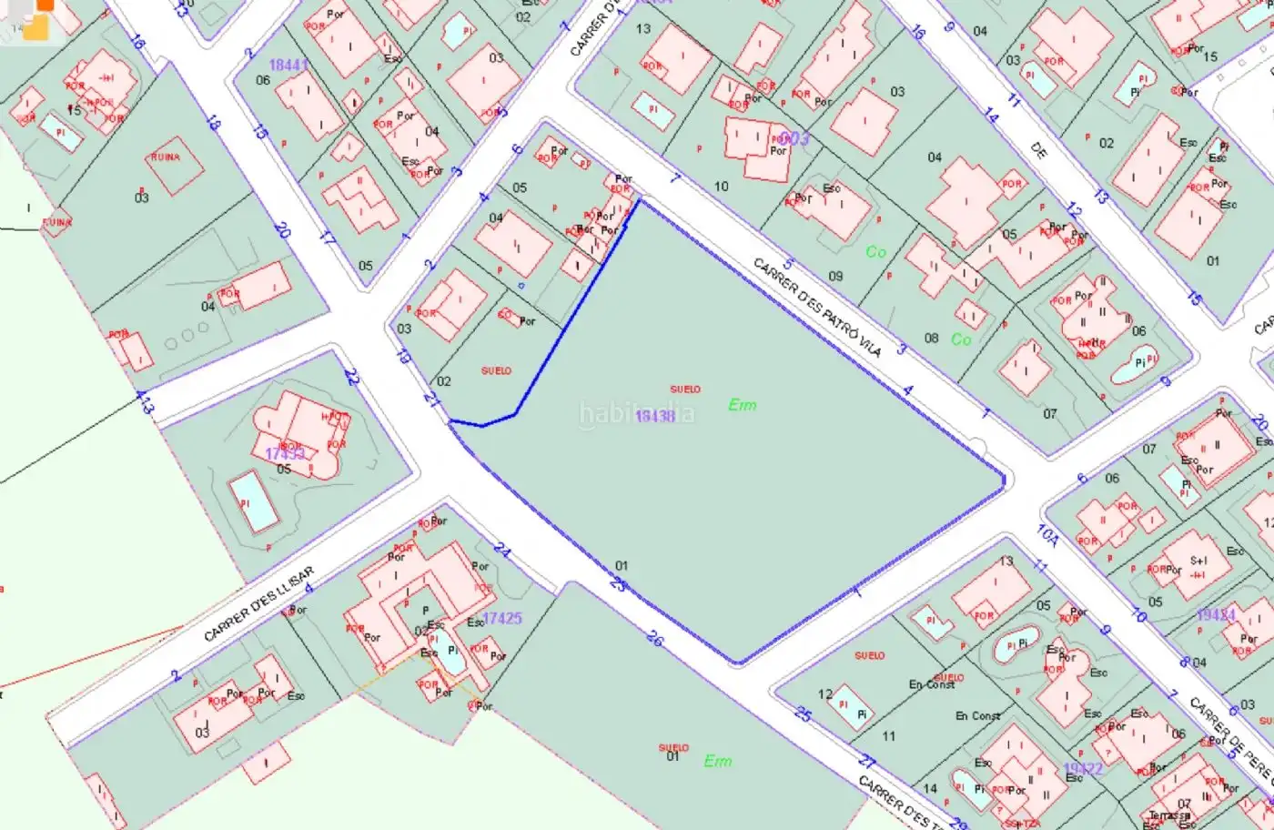 Terreny residencial en venda a Carrer des Torrent des Mestre 1
