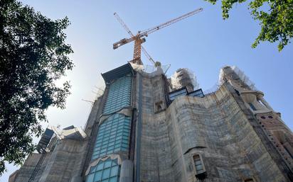 Vista exterior de Garatge en venda en  Barcelona Capital