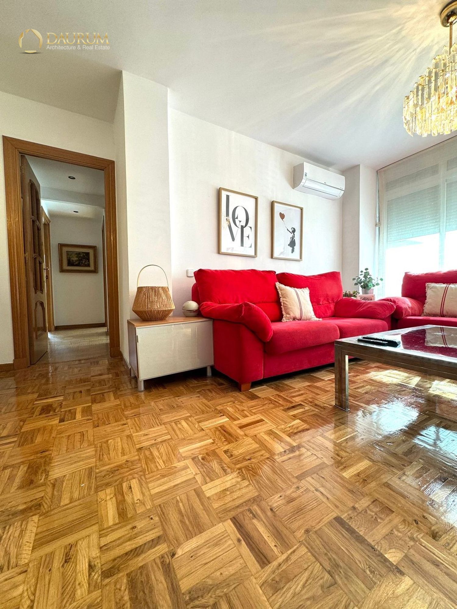 Sala d'estar de Pis en venda en  Madrid Capital amb Aire condicionat, Calefacció i Terrassa